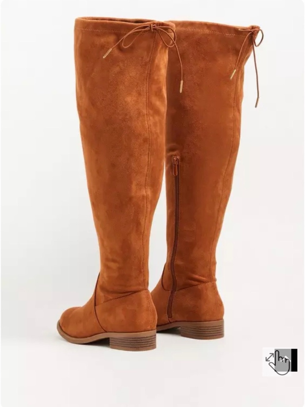 Stretch Flat Over The Knee Boot (WW) - Picture 2 of 5